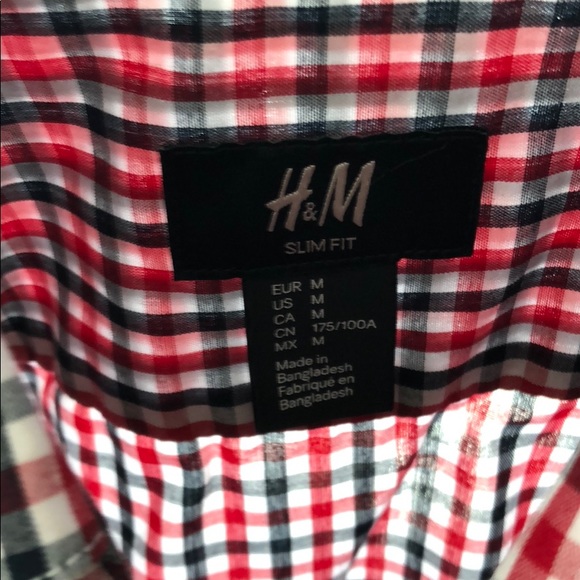 Red check shirt - Picture 2 of 3